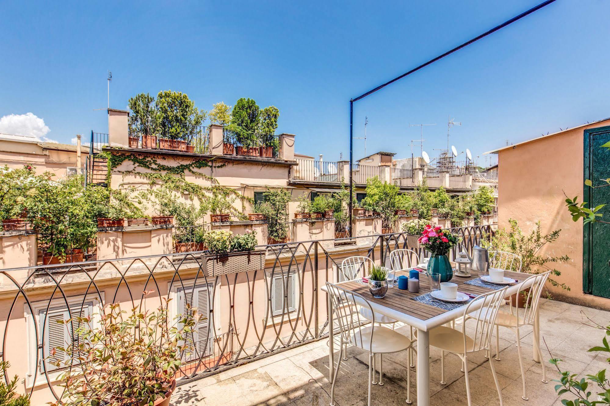 Aweshomeitaly - Spagna Glamour Life Penthouse Rzym Zewnętrze zdjęcie