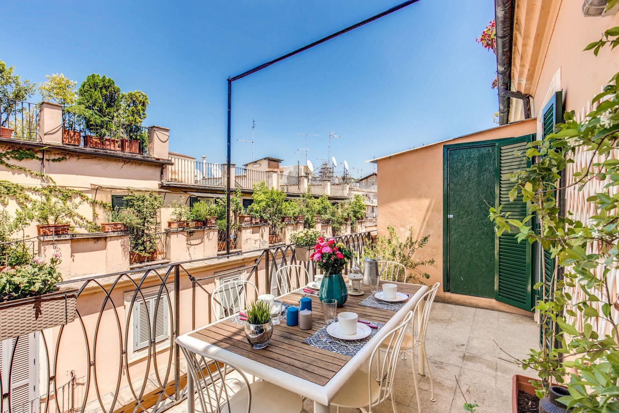 Aweshomeitaly - Spagna Glamour Life Penthouse Rzym Zewnętrze zdjęcie
